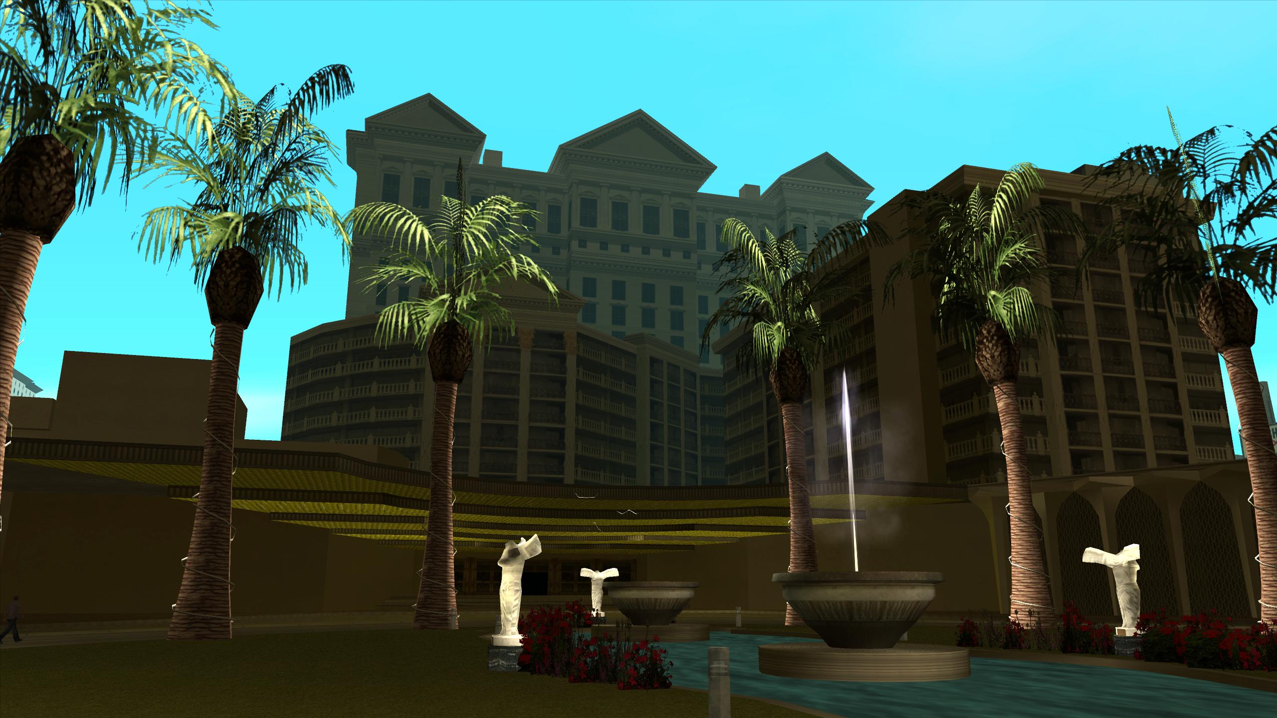 "Дворец Калигулы" (вид на казино снаружи днём) "Дворец Калигулы" (вид на казино снаружи днём)